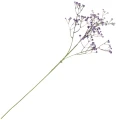 [68al8604] Gałązka kwiatowa gipsówka fioletowa 63cm