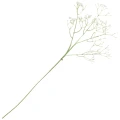 [68al8612] Gałązka kwiatowa gipsówka biała 63cm