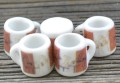 61418 Miniaturowy kubek ceramiczny kawiarnia 