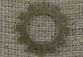 Element ozdobny steampunk tryb kolor brąz 25mm
