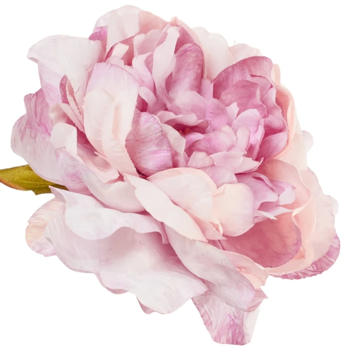 [68b13503] Główka kwiatowa peonia 14cm jasnoróżowa cieniowana