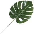 [68s75501] Liść dekoracyjny monstera ciemnozielony