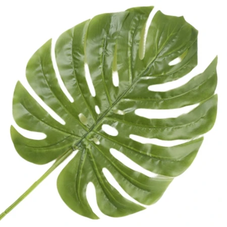 [68s77901] Liść dekoracyjny monstera zielony PREMIUM 78cm