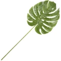 [68s77901] Liść dekoracyjny monstera zielony 80cm