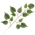 [68s78103] Gałązka liście zielone cieniowane 50cm