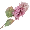 [68al1117] Gałązka jesiennej hortensji jasnoróżowa 61cm