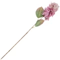 [68al1117] Gałązka jesiennej hortensji jasnoróżowa 61cm