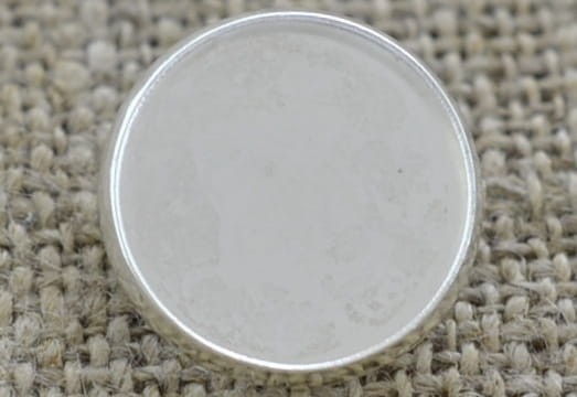  50214 Klasyczna baza broszki w kolorze srebrnym na kaboszon 16mm