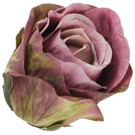 [68b100055] Róża główka pączek 6cm fioletowo- różowa
