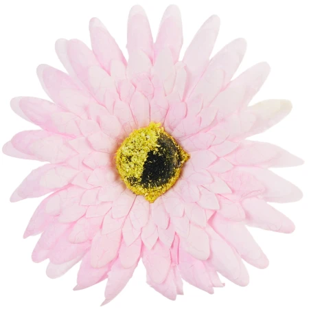 [68b7503] Główka kwiatowa gerbera 12cm jasnoróżowa