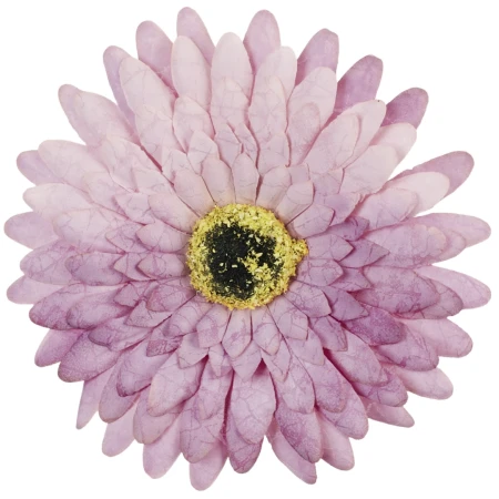 [68b7505] Główka kwiatowa gerbera 12cm lawendowa cieniowana