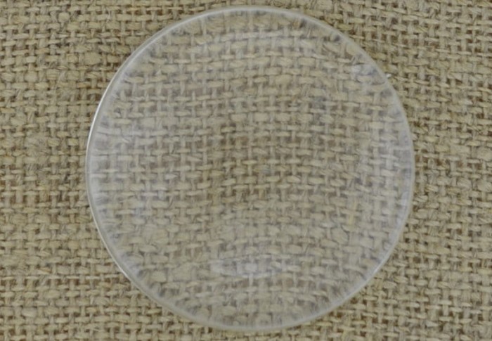 [01645] Kaboszon szklany okrągły 45mm