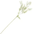 [68fe2201] Gałązka drobnych liści 75cm biało- zielona