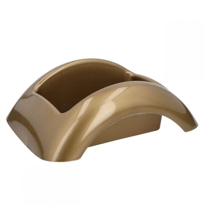 [60470] Doniczka plastikowa focus złota podłużna 22cm