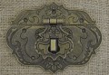  [k0807] Zamknięcie do szkatułki brąz 58*76mm
