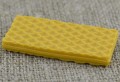 802511 Kaboszon z żywicy wafelek 43*20mm beżowy
