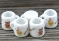  61426 Miniaturowy kubek ceramiczny bombka i miś
