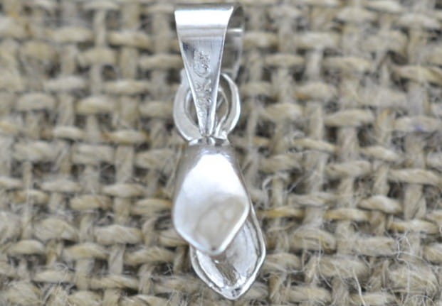 57199 Krawatka klasyczna z uchwytem 14mm w kolorze srebrnym