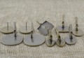 [II10401] Zestaw baz kolczyków drugiego gatunku w kolorze brązu