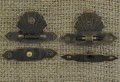 [k0805] Zamknięcie do szkatułki brąz 18*30mm
