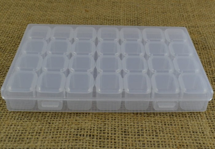 [60436] Organizer plastikowy prostokątny 175*105mm