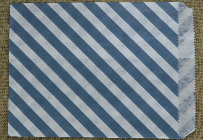 73414 Torebka papierowa zebra biało-grafitowa