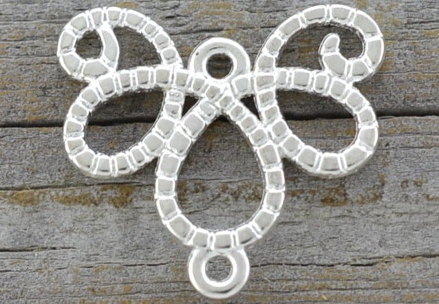 312124 Element ozdobny łącznik motylek 21*19mm