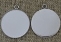 Baza medalionu ze stali nierdzewnej na kaboszon 30mm
