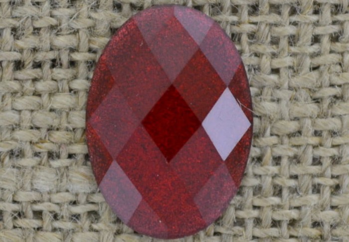 [046295] Kaboszon akrylowy fasetowany 18*13mm