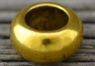 21261 Koralik modułowy przekładka w kolorze złotym