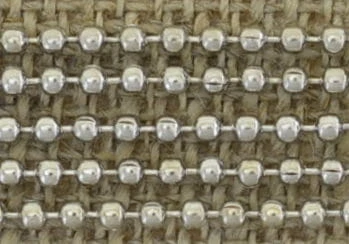 [30150] Łańcuszek kulkowy 2mm w kolorze srebrnym
