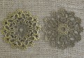  [112144] Element ozdobny filigranowy brąz 47mm