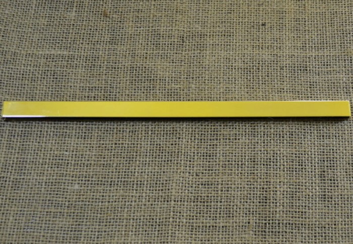 k0135 Klasyczne bigle do torebki w kolorze złotym 300*16mm