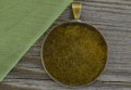 10102 Klasyczna baza medalionu w kolorze brązu na kaboszon 25mm