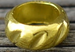 21260 Koralik modułowy przekładka w kolorze złotym