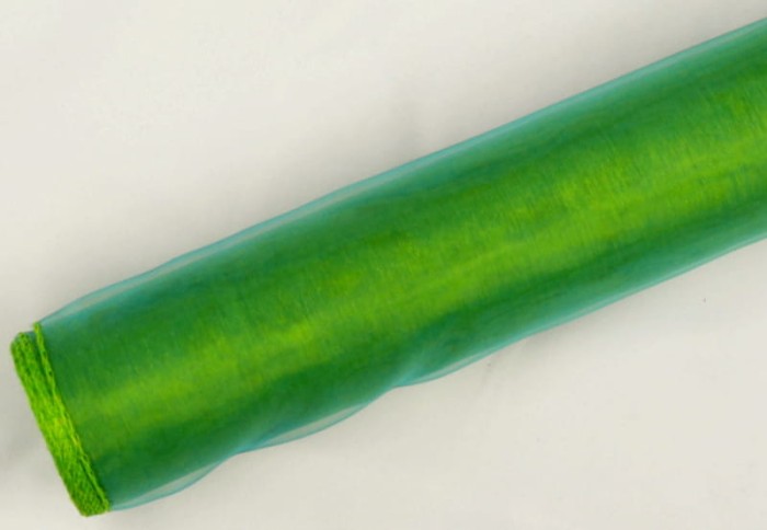 [840063] Organza obszyta na rolce 40cm 9m BLUE GOLD