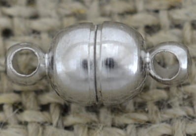31523 Zapięcie magnetyczne kula w kolorze srebrnym