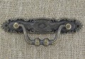  k0711 Uchwyt ozdobny w kolorze brązu 104*20mm