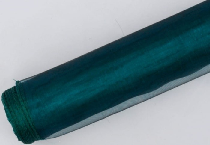 [840056] Organza obszyta na rolce 40cm 9m ALIEN BLUE