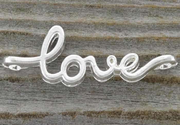 312121 Element ozdobny łącznik Love 39mm