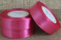 [825034] Wstążka satynowa 25mm 32mb malinowa
