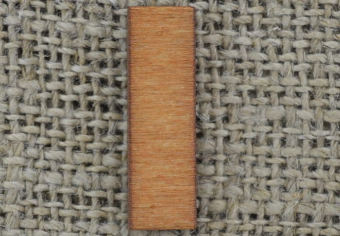 [873144] Element ozdobny literka drewniana "I" 5szt