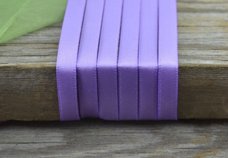 [006641] Wstążka satynowa 6mm wrzosowa 5m