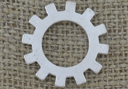 [312265] Element ozdobny steampunk tryb kolor srebrny 24mm  