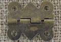 k0701 Zawiasy w kolorze brązowym 25*21mm