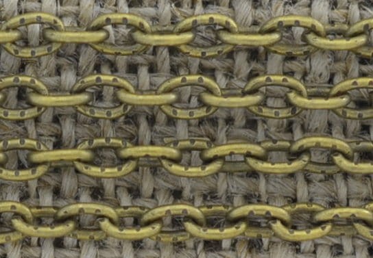 [11112] Łańcuszek anchor drobny 4,5*2,8mm w kolorze brązu