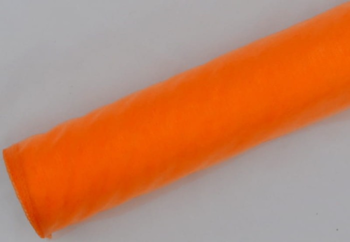 [840031] Organza obszyta na rolce 40cm 9m SALMON