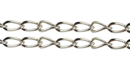 Łańcuszek 6*3*0,7 stare srebro