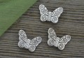 31272 Element ozdobny przekładka motylek w kolorze srebra