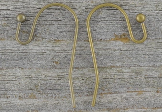 10457 Bigle klasyczna z kulką w kolorze brązu